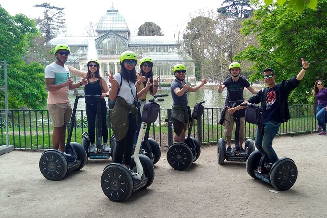 Retiro Park Segway Tour in Madrid - Buen Retiro Park Highlights: Lake Views, the Glass Pavilion, and Fallen Angel