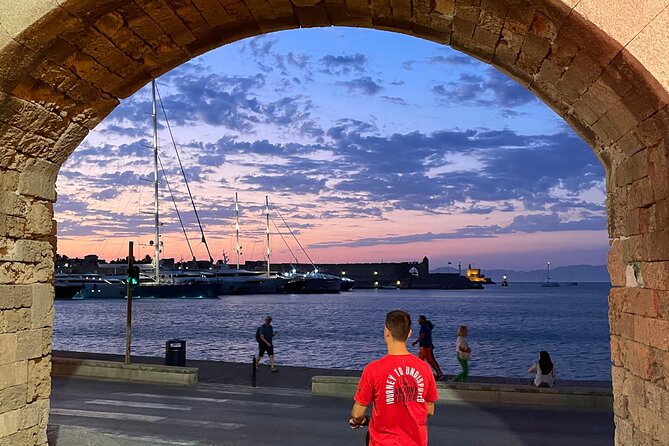 Rhodes by Night Segway Route - Stop 3: Church of the Virgin of the Burgh (A Serious Medieval Stop)