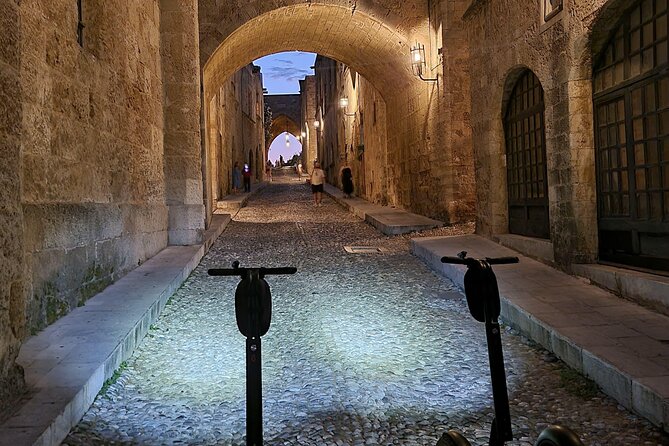 Rhodes by Night Segway Route - Stop 5: Medieval Moat Route (2.5 km of Scenic Breathing Room)