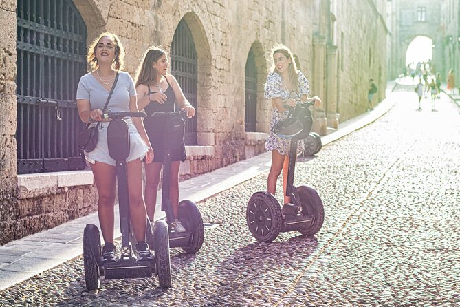 Rhodes by Night Segway Route - Meeting Point at Ippodamou 37 and the Quick-Comfort Setup