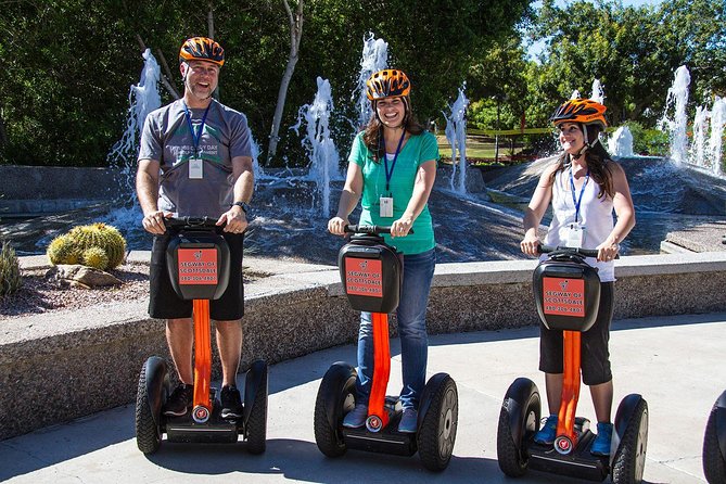 Scottsdale Segway Tour - 2 Hours (Small Group Sizes) - Soleri Bridge sundial crossing and the waterfront glide