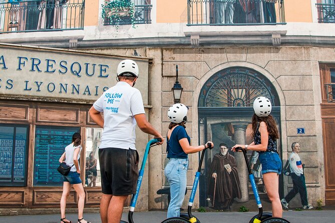 Segway - Ride along the rivers 1h30 - Stop 3: Berges du Rhône views, Fourvière, and the ViaRhôna stretch