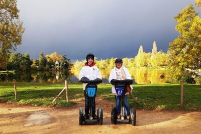 Segway tour of Paris - Bois de Vincennes by Segway - Segway training at Chateau de Vincennes: the part that sets the tone