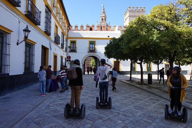 Seville City Tour 90 Minute Riverside Segway Tour - Torre del Oro and Plaza de España: River Energy to Bright Color