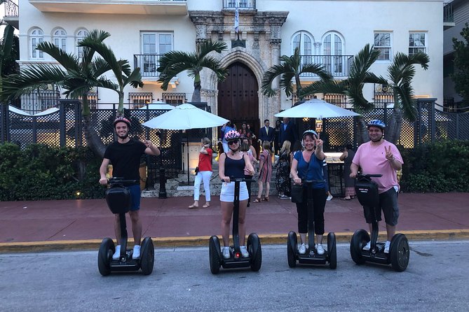 South Beach Panoramic Night Segway Tour - Getting Oriented at 1401 Washington Ave (Then Rolling)