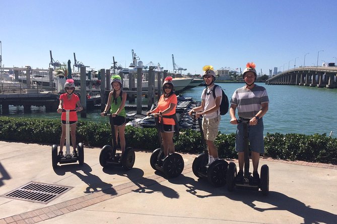 South Beach Segway Tour - Getting Up to Speed: Training, Helmet, and the Bluetooth Ear Piece