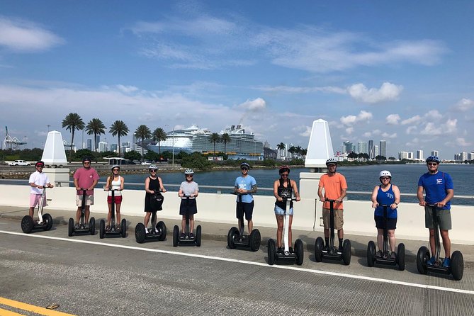 South Beach Sunset Segway Tour - Learning on the move: audio help and guide pacing