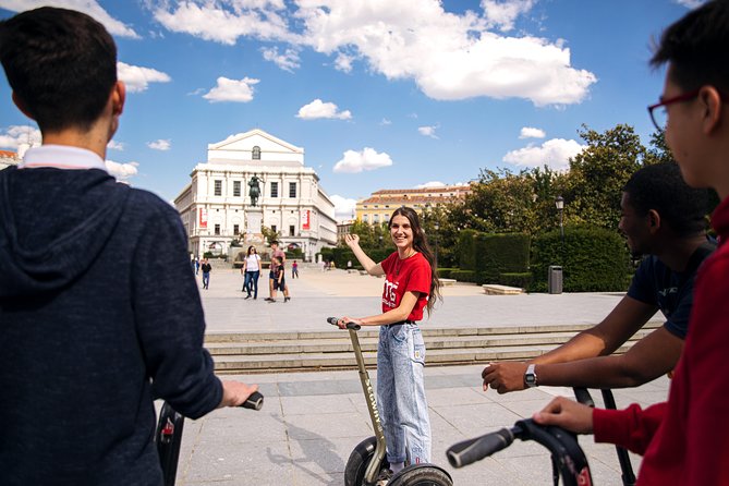 The Old Down Town Segway Tour (Excellence since 2014) - Plaza de Oriente and the Royal Theater: views you can actually use