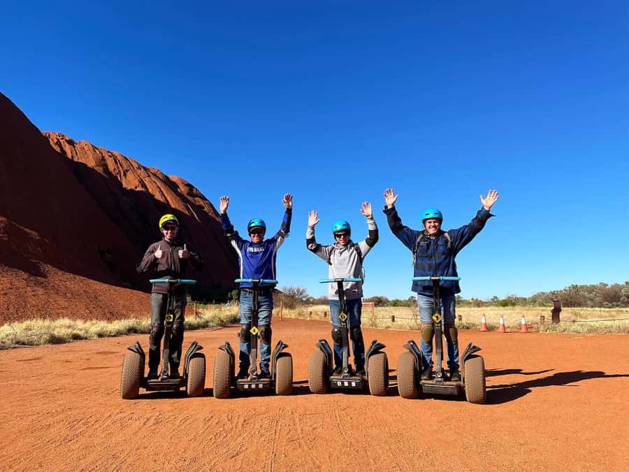 Uluru Base Segway Tour at Sunrise - Story stops along the rock: Anangu culture, plants, animals, geology