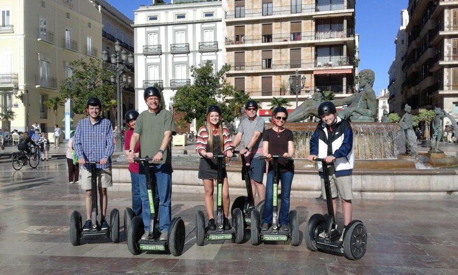 Valencia: Old Town and Gardens Segway Tour - Getting comfortable: training, helmets, and your first minutes
