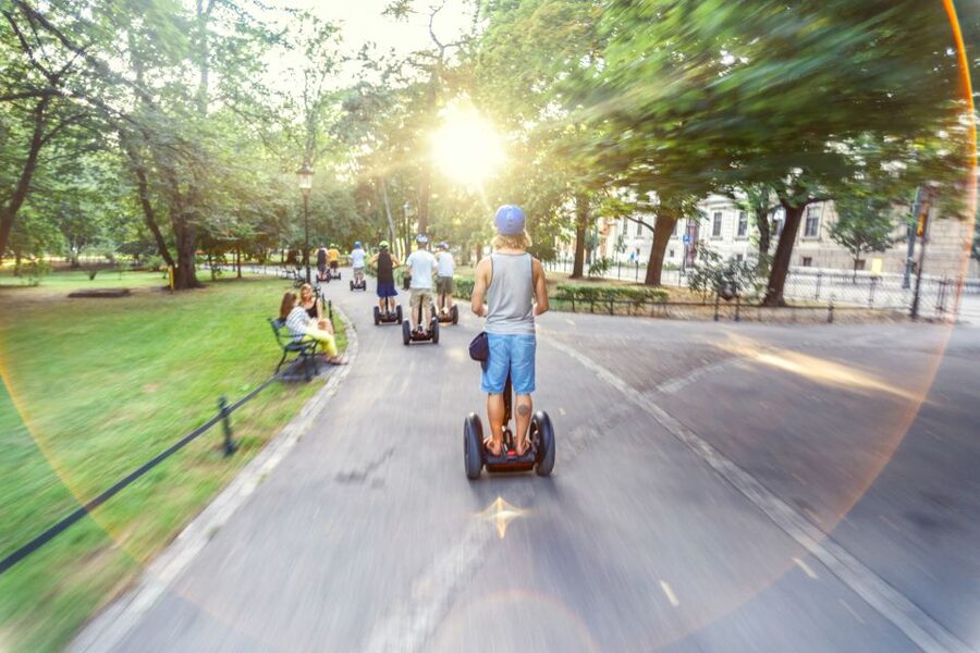 Warsaw Old Town 1.5-Hour or Full 3-Hour Segway Tour - Multimedia Fountain Park: a modern finale that makes photos easier