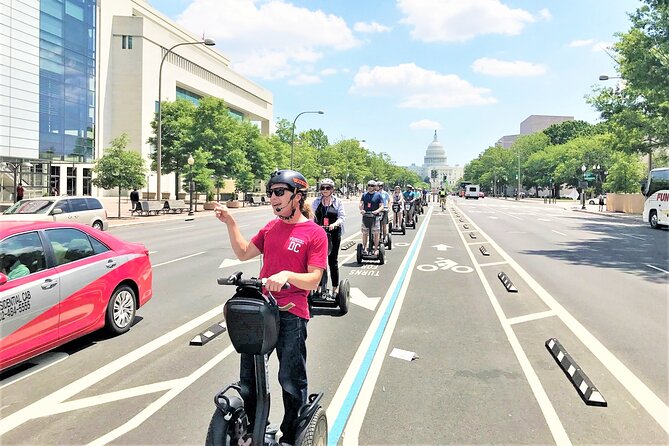 Washington DC "See the City" Guided Sightseeing Segway Tour - What you can expect at each stop: how to get the most from short breaks