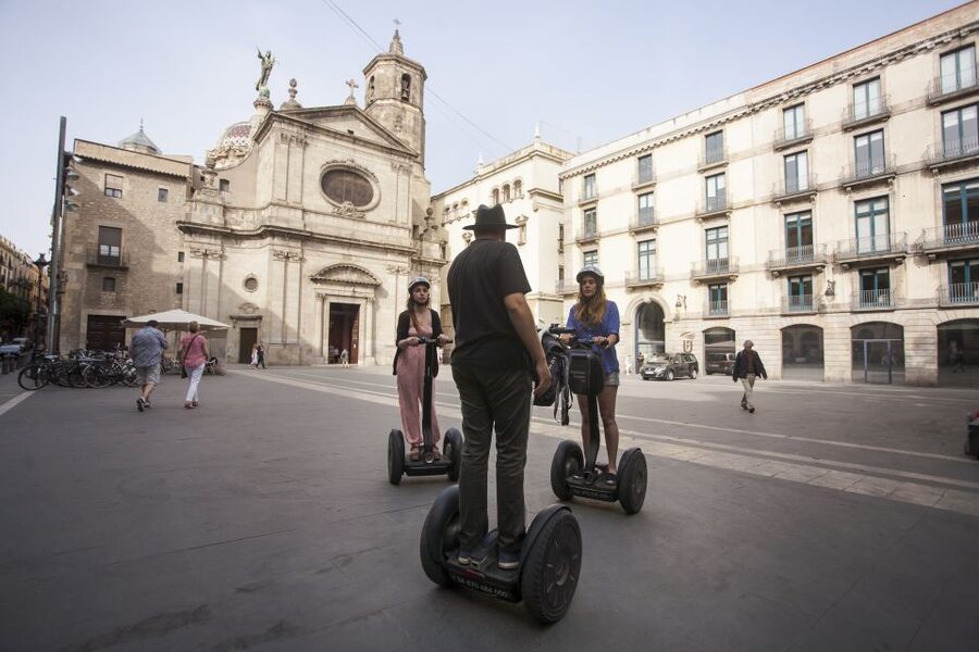 ❤️Welcome to Barcelona❤️ Segway Tour - Port Vell: yachts, marina energy, and prime waterfront views